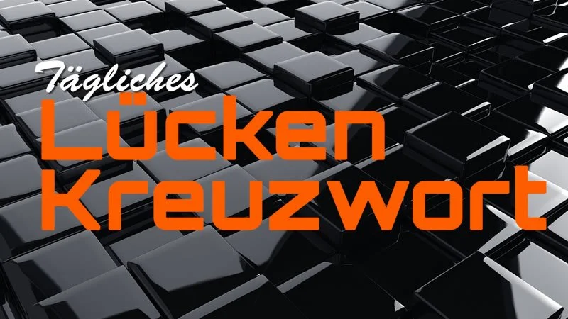 Image Tägliches Lückenkreuzwort